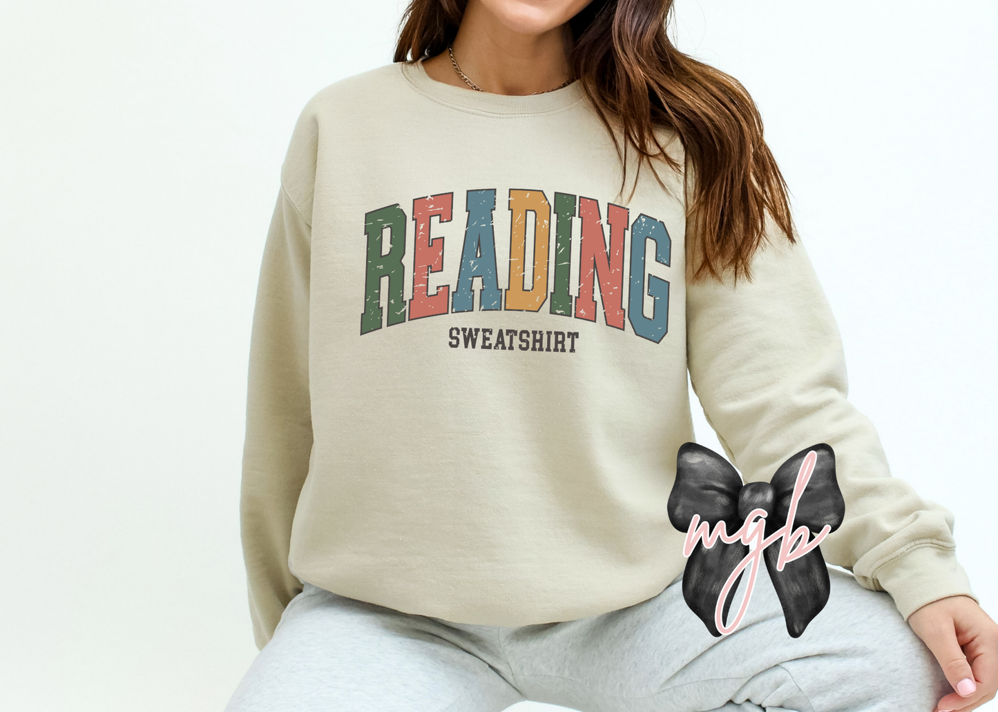 reading sweatshirt