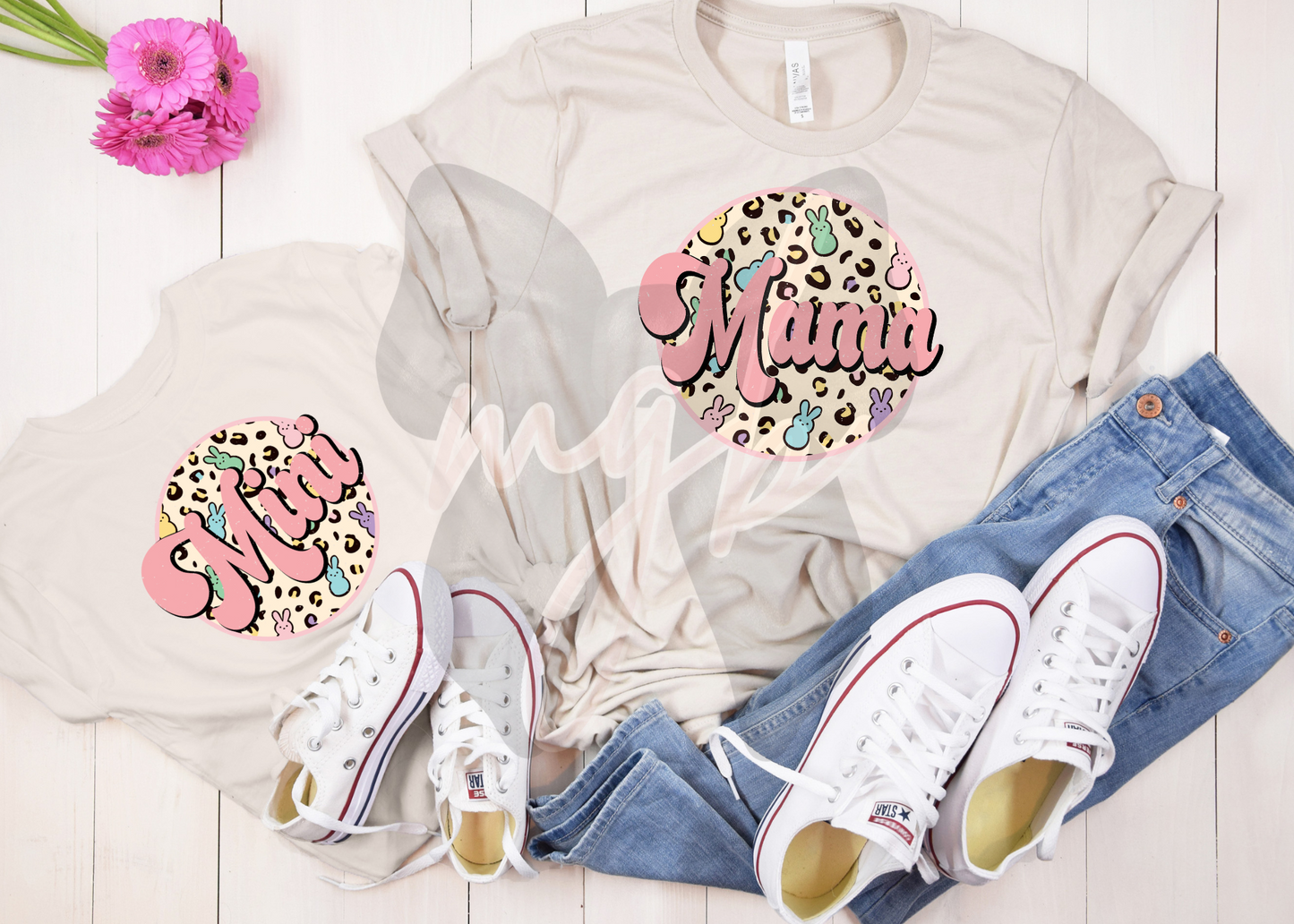 easter mama/mini tee