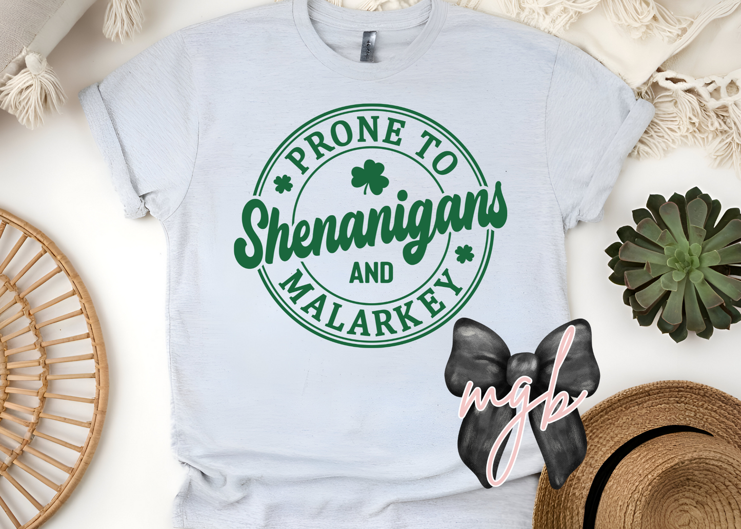 shenanigans & malarkey (green)