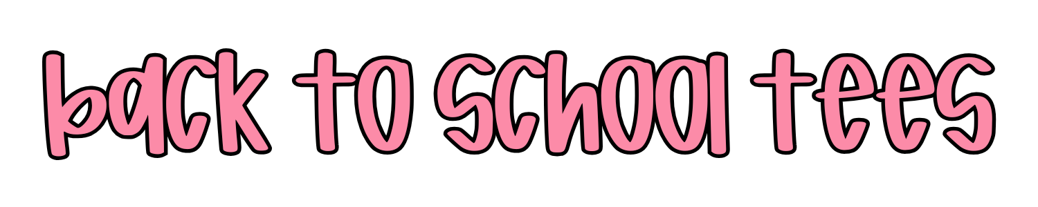 back to school tees