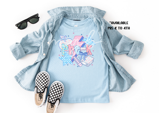 retro back to school (pre-k - 4th)