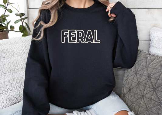 feral crewneck