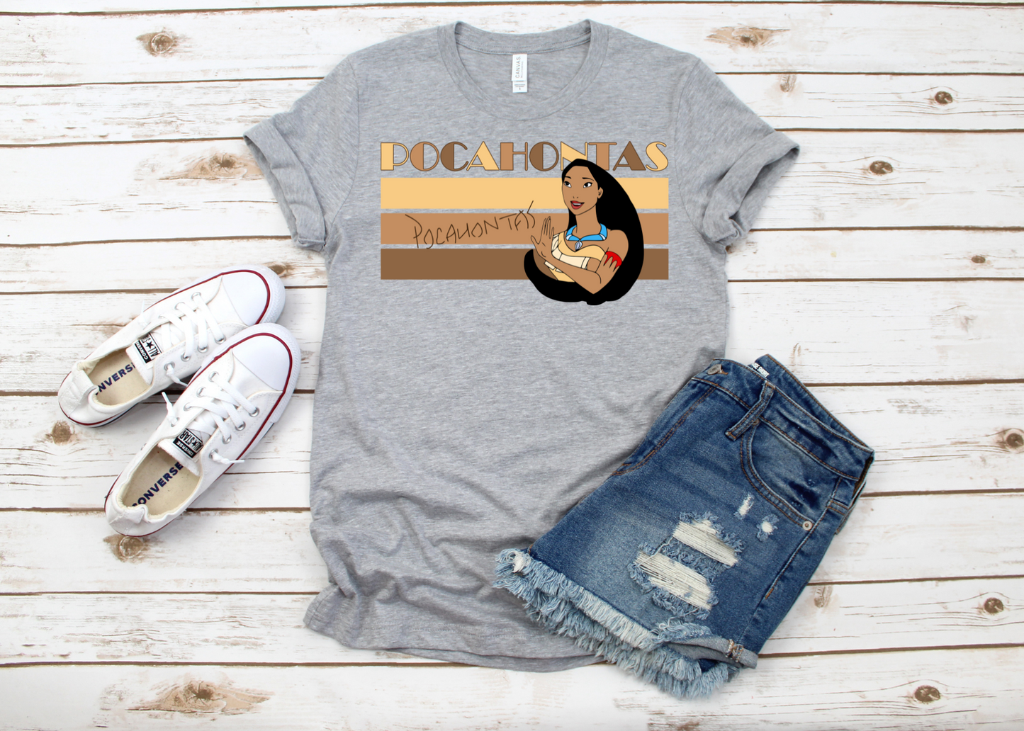 classic pocohontas tee