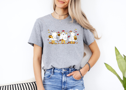 silly fall bear tee