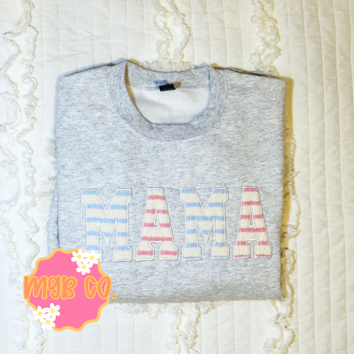 mama memory crew - embroidered