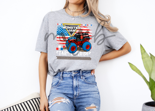 stars and stripes digger