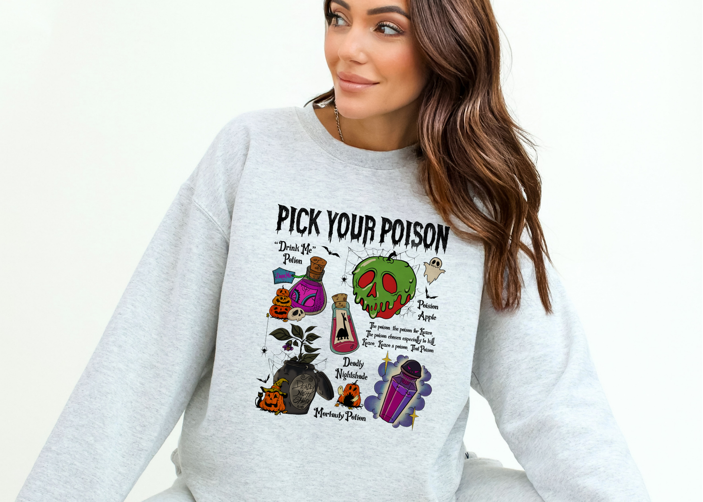 pick your poison crewneck