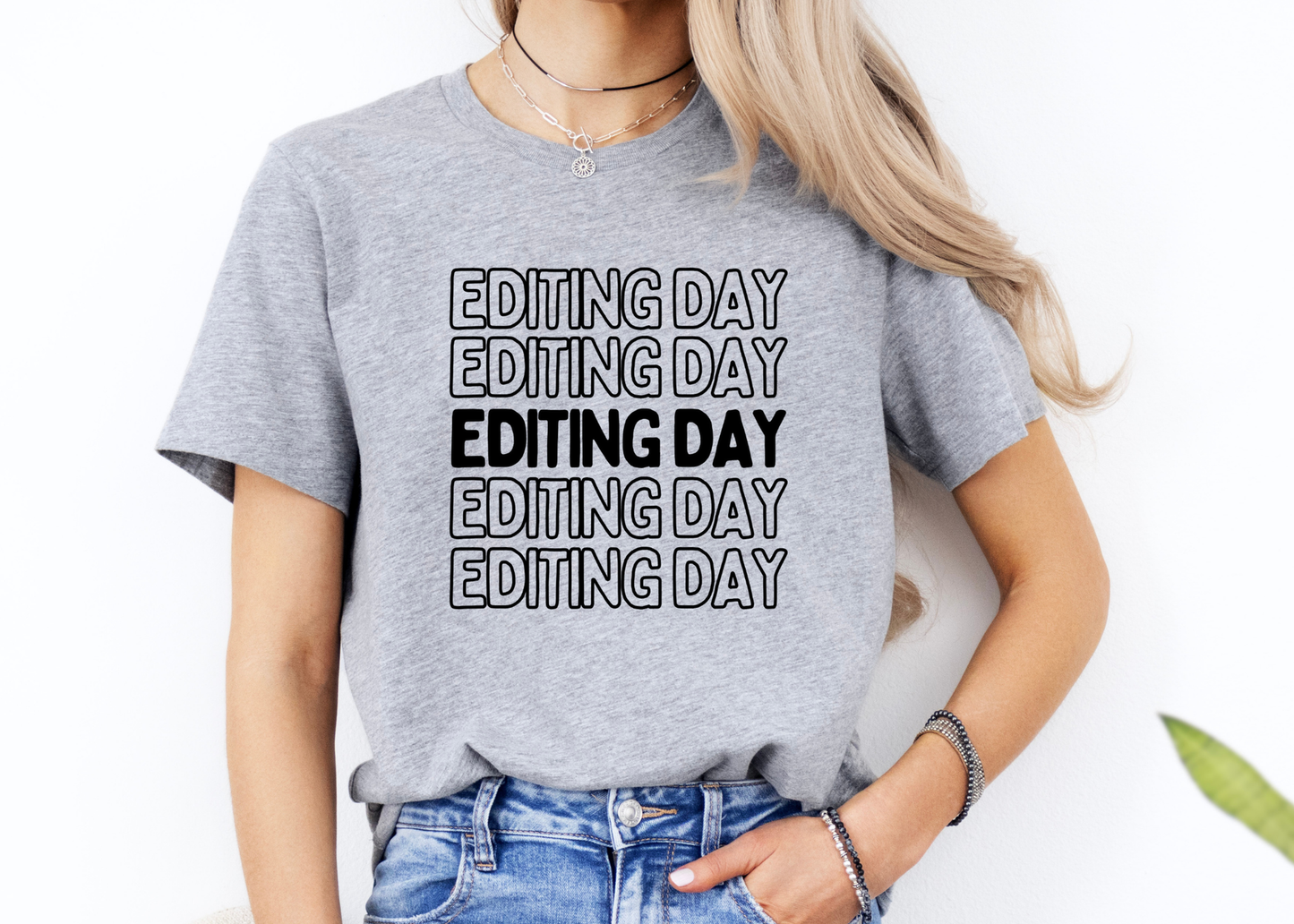 editing day tee