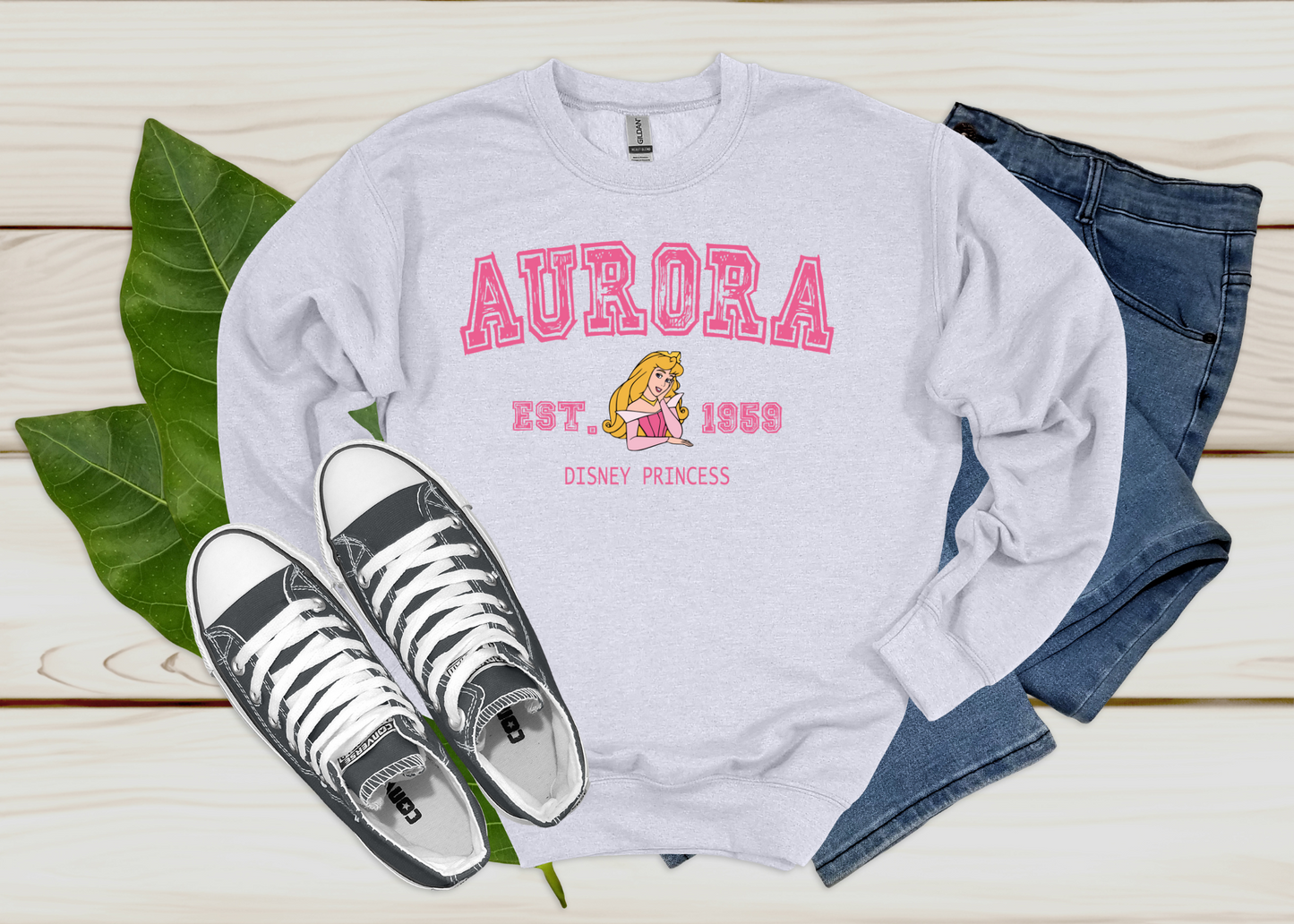 aurora crewneck