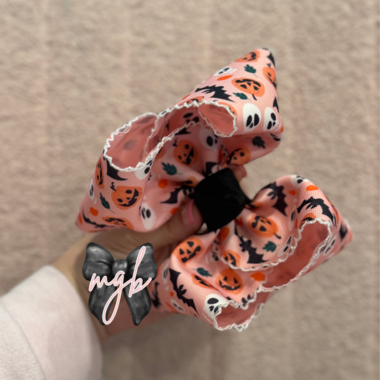 pumpkins & bats - large