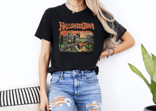 halloweentown (black) tee