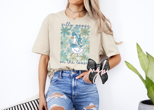 silly goose on the loose (blue)
