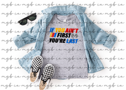 you're last