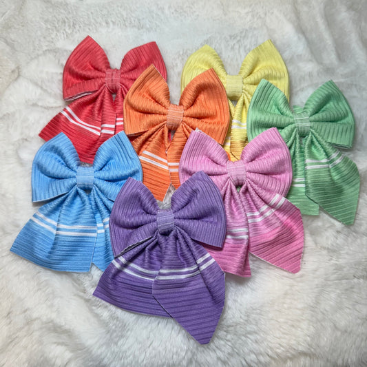 pastel crayon pinwheel