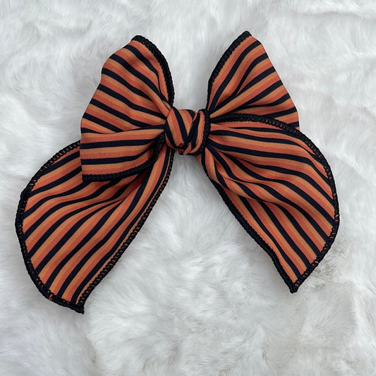 orange and black stripes - small isabelle