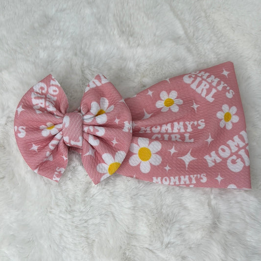 floral mommys girl - wrap