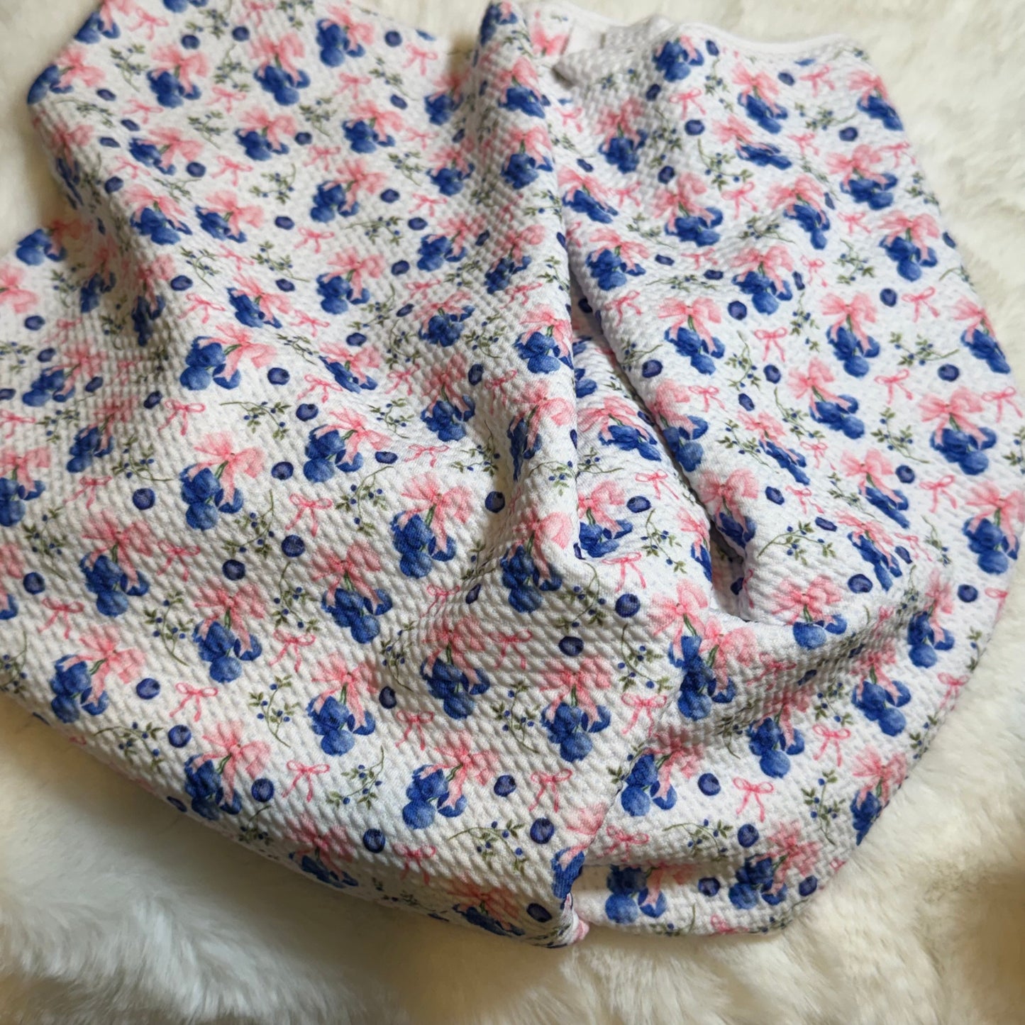 blueberries and bows