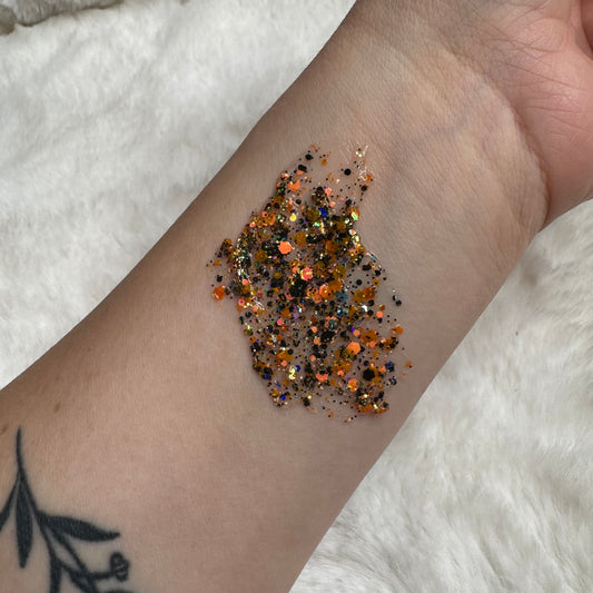 octoberfest - hair glitter