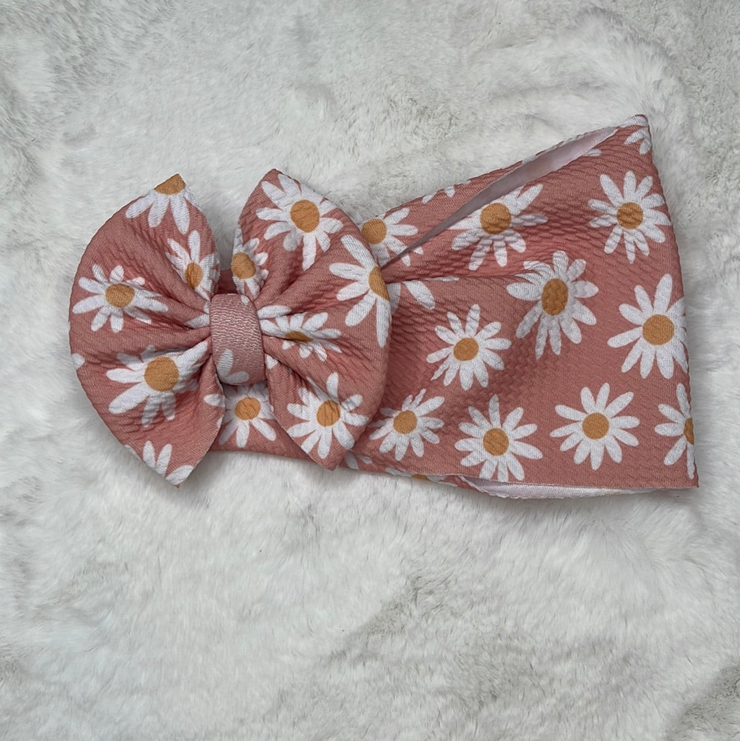 pink daisies - wrap