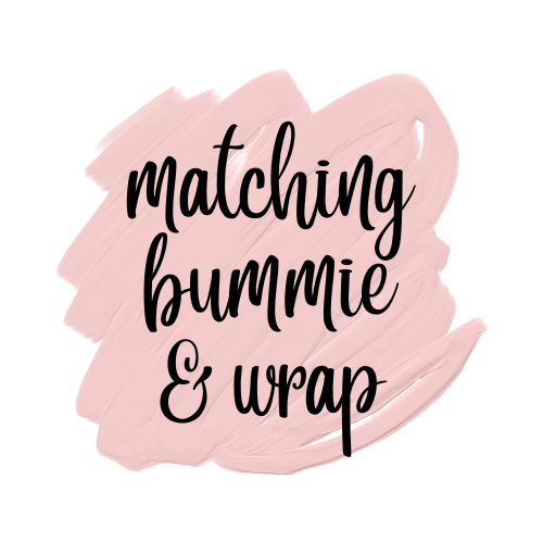 matching bummie & wrap set