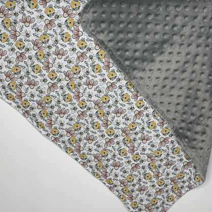 honey bee baby blanket