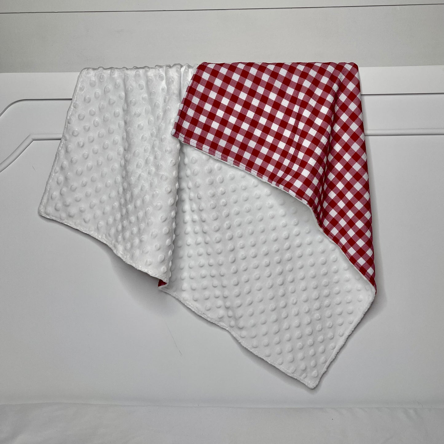 Gingham discount baby blanket