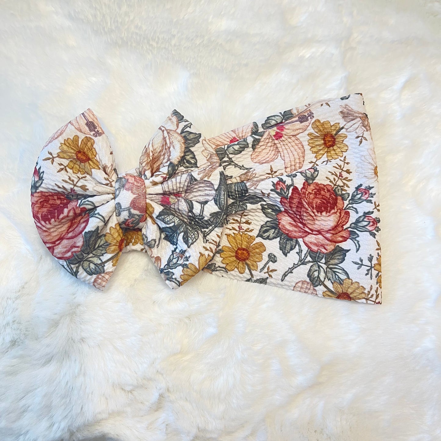 vintage floral - wrap