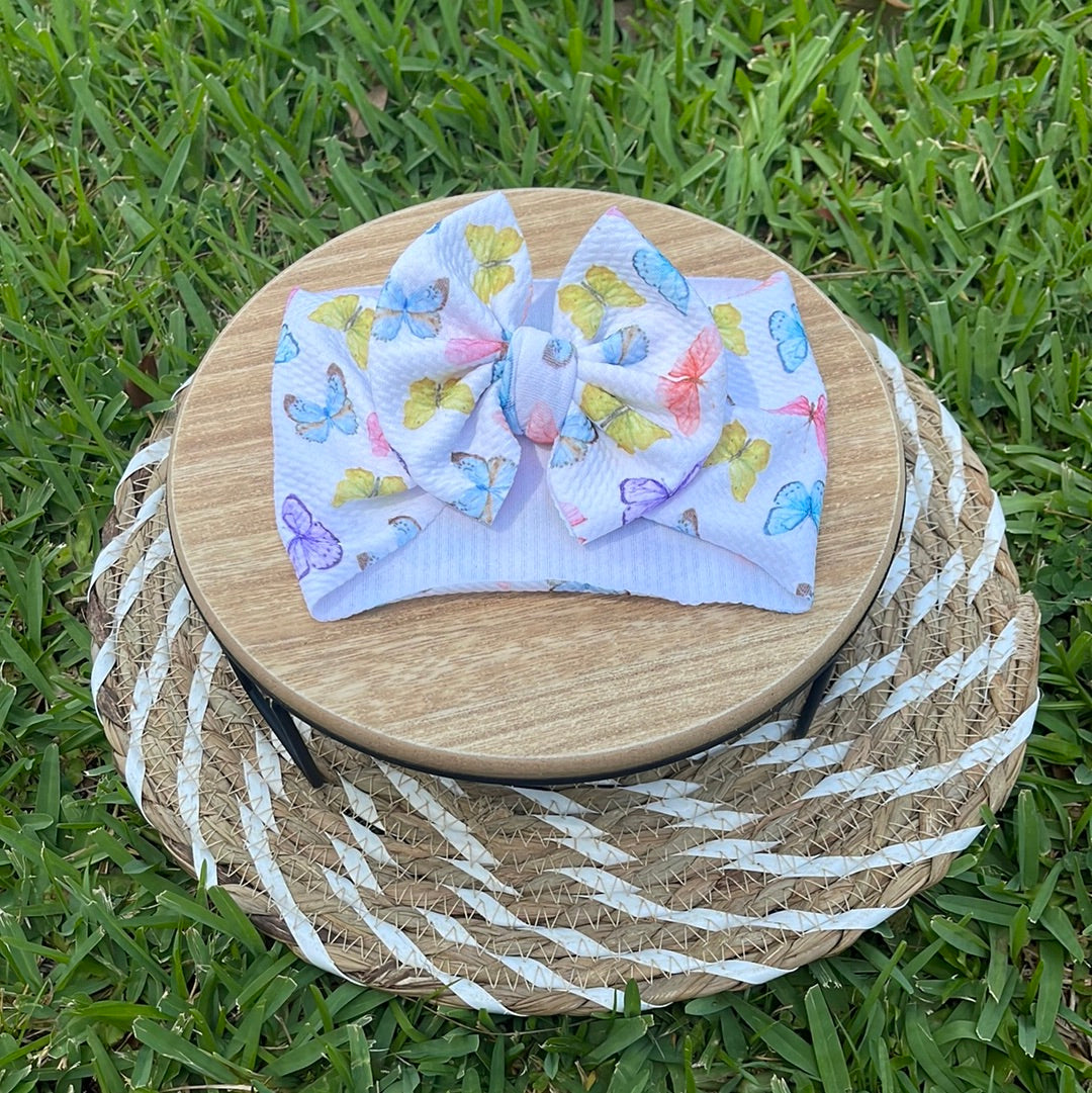 pastel butterflies - wrap